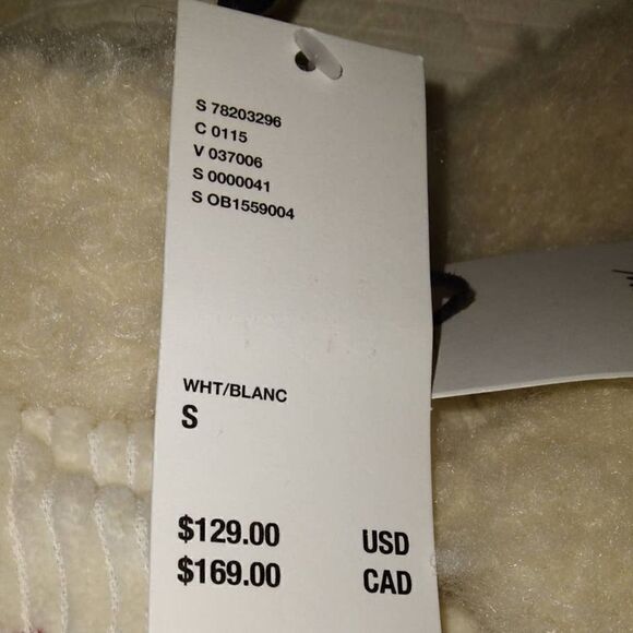 Urban Outfitters Women's NEW with Tags Corduroy/Sherpa BDG Salem Jacket - sz. S - Picture 6 of 6